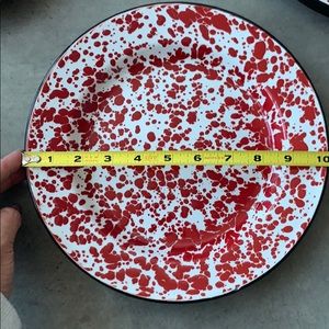 COPY - Vintage Enamelware - Plates - Set of 4